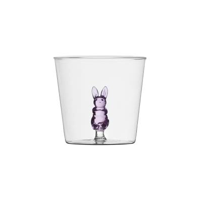 China Cute popular cute fashion animal plant design the creative glass cup different color for sale