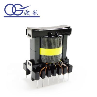 China ETD29 220v 24v Vertical 7+7pin High Frequency Transformer 15 Mva High Frequency Transformer for sale