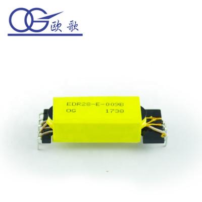 China High Saturation EDR28 Transformer 1.2v 220 Volt 30 Volt Vertical 5+4pin Transformer for sale