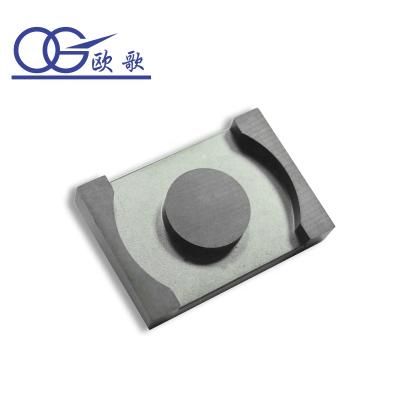 China High saturation and low loss EQ soft ferrite core eq25 eq27 EQ40 series high quality transformer for sale