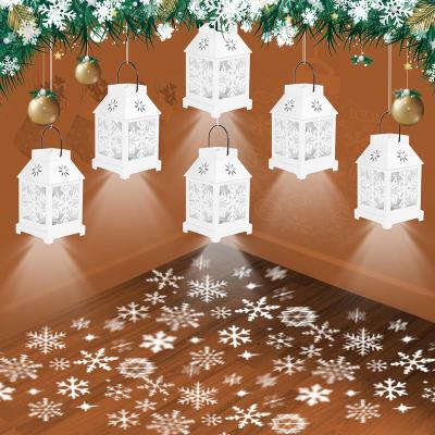 China Wholesale Lantern Christmas Led String Lights Projector Snowflake String Light Design Party Decoration Lights for sale