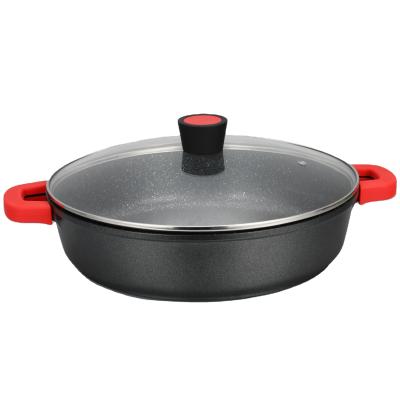 China Home cooking high quality soup pot with lid die cast cookware set non stick cookware soup pot for sale