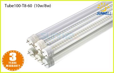 中国 蛍光 600mm 6000k 8w 10w のための導かれた取り替えランプ LED T8 の管 販売のため