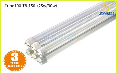 China Epistar LED T8 Tube Fixture 25w / 5 foot fluorescent tubes 6500K for sale