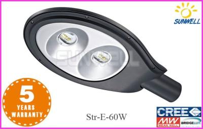 China Luz de calle del Cree LED IP65 60W, lámpara de calle del conductor LED de Meanwell en venta