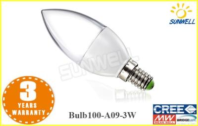 China No Ultraviolet led dimmable candle bulb E14 / E27 With Epistar 100LM / W led candle lights for sale