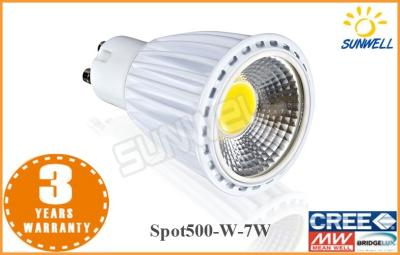 China Gu10 casero 7w llevó la luz del punto/bulbos llevados ahorros de energía del proyector de la mazorca en venta