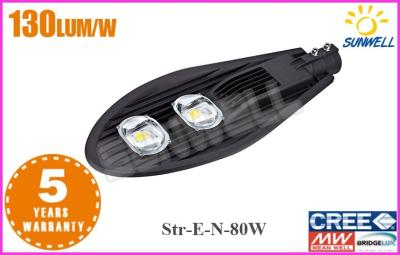 China High Lumen Natural white 130lm/w 80w LED Street Light with 5 Years Warranty for sale