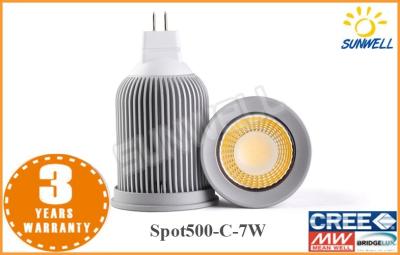 China SMD7 watte Led Spot Lighting Gu10 Led Lighting Solutions 85 - 265v for sale