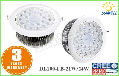 China Los downlights llevados dimmable/cocina del alto lumen del CRI 80 llevaron downlights en venta