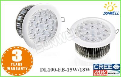 China Warme Witte SMD-Gimbal Hoge Lumen Geleide Downlight voor Winkel 15w /18w Te koop