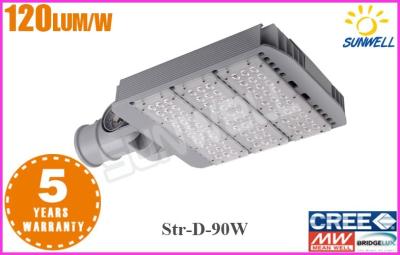 China Adjustbale Outdoor Led Street Lights 90watte , Garden Lighting Cool White for sale