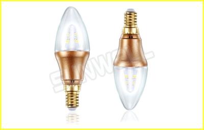 China Luminaire Led Candles Light Bulb E14 220v Led Bulbs For Indoor Lighting / Dining Room Lamp for sale