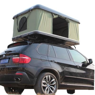 China Außen Firberglass-Hard Shell Auto-Dach-Oberzelt Modell 888-1 für Camping 214X130X28cm zu verkaufen