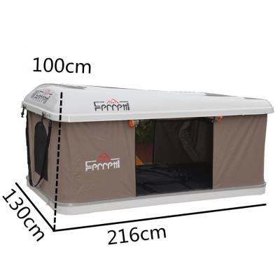 China Beige hard top tent op het dak van de auto tent met snelle automatische opening 2019 Te koop