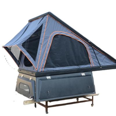 China Vier seizoenen tent Pop-Top Truck Camper voor Ford Ranger Double Cab/ Single Cab Easy Setup Te koop