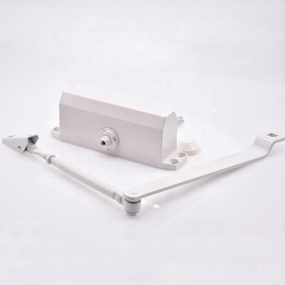 China Adjustable Fire Rated Hydraulic Door Closer With Closer Hold 10-150KG Automatic Open for sale