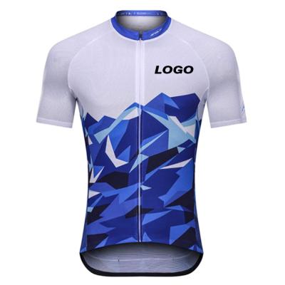 China Custom Cycling Bike Rider Sports Road Cycling Jersey Mens Wear T-shirt Cycling Short Sleeve Breathable Clothing for sale