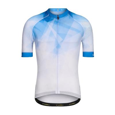 China Breathable White Short Sleeve Quick-Dry Pro Bike Cycling Short Sleeve Cycling Jersey Summer Cycling Wear Cycling Wear for sale