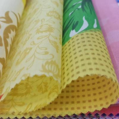 China QUICK DRY good quality polyester microfiber print fabric pongee fabric for home textile for sale