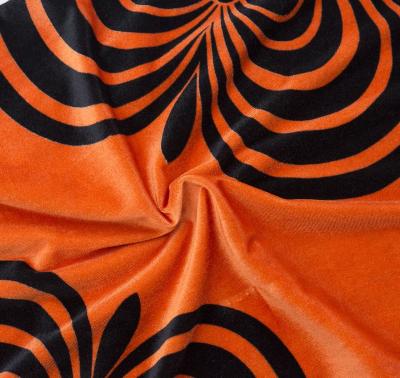 China Spandex Super Soft Velvet Anti Static Dyed Polyester Spandex Lining Fabric for sale