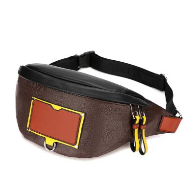 China Water Proof Designer Luxury Bags Famous Brand Fanny Pack Waist Bag Flower Printed Women Men Waist Trunk Bag for sale