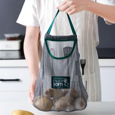 China Viable Creative Home Kitchen Can Storage Mesh Bag From Carry Fruit And Vegetable Sundries for sale