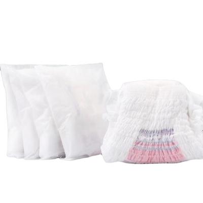 China Lady Breathable Disposable Period Sanitary Pants For Extra Large Sanitary Menstrual Pads for sale