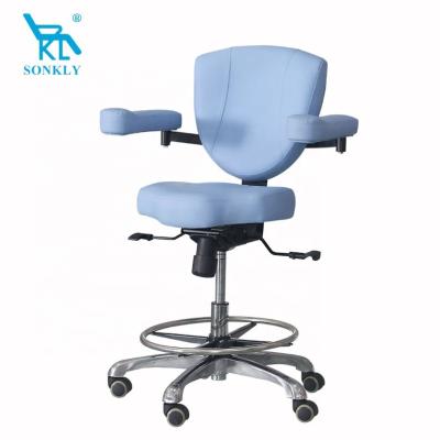 China Beautiful appearance sonkly brand dentist clinic hospital doctor operator microscope chair surgical stool dental equipment unit for sale