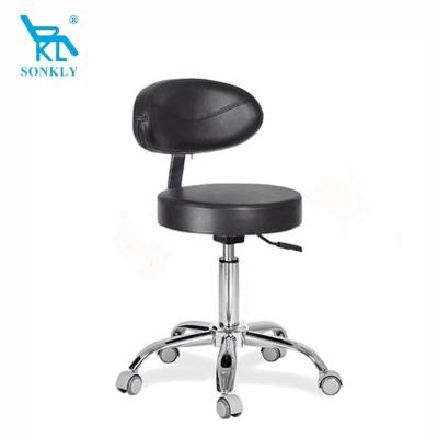 China Beautiful appearance sonkly brand medical massage spa beauty salon stool adjustable hydraulic facial chair with back rest for sale