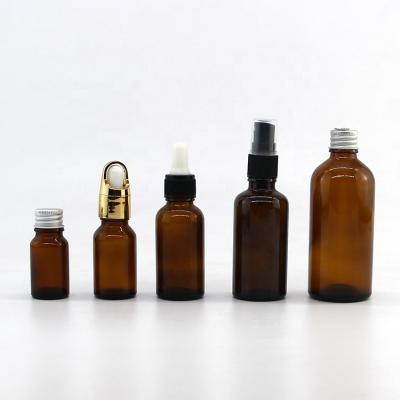 China Luxury Amber Blue Green Essential Oil Glass Bottle Printing Perfect Frosted5ml 10ml 15ml 20ml 30ml 50ml 100ml With Dropper Pump Spray Screw Cover for sale