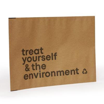 China Recyclable Bio Water Proof Kraft Paper Mailing Bag Eco Packaging Mail Send Packaging Boxes Gift for sale