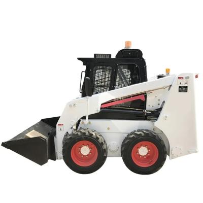 China Hydrostatische vierwielaandrijving Mini Wheel Backhoe Skid Steer Loader met Yanmar motor Te koop