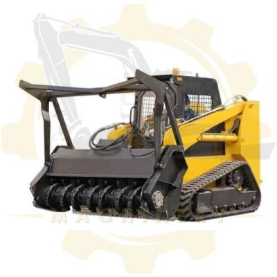 China Hoog productieve bosbouw Mulcher Skid Steer Loader met HANSA Hydraulische Pomp Te koop