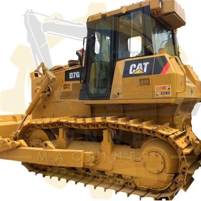 China CATERPILLAR D7G Dozer Cat Used Bulldozer D6 D7 D7R D7H D6R with 8.6m3 Dozing Capacity for sale