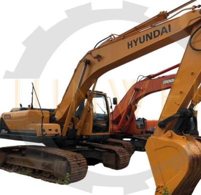 China Hyundai Digger 215-9 Crawler Bagger mit einem Betriebsgewicht von 22 Tonnen zu verkaufen