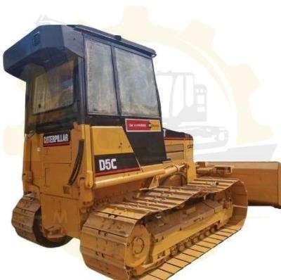 China 160 HP Bulldozer usado Caterpillar D5C original CAT D5 D5H D5C bulldozer pequeño de rastreo en venta