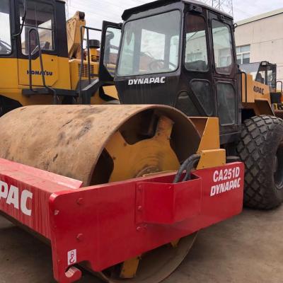 China Hydraulic Drive Unit Dynapac Ca301 Ca251 Ca602 Road Roller Double Drum Compactor for sale