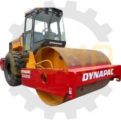 中国 中古ロードローラー Dynapac CA301D CA30D CA25D 2018 CHANGFAエンジン付きシングルダブルドラム 販売のため