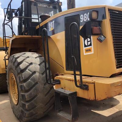 China Denison Hydraulic Pump Front Cat Loader Used 980G 980G Wheel Loader Front Loader for sale