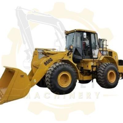 China Goedkope Caterpillar 950G wiellader Gebruikte 950H front-end lader met 92 kW vermogen Te koop