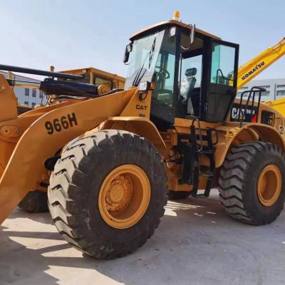 China Gebruikte Caterpillar 966H Front End Loader voor lossen in bouwwerkzaamheden betaalbaar Te koop