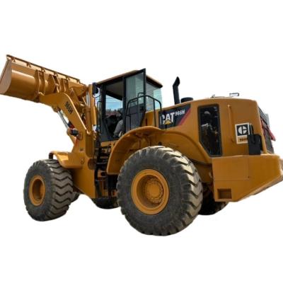 China Tweedehands Caterpillar 966 wiellader Cat 966H Front End lader in goede staat Te koop