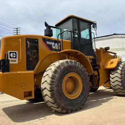 China Goedkope gebruikte Cat 966H Front End Loader met Huade hydraulische klep en 92 kW vermogen Te koop