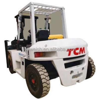 China Affordable Japan Made FD60 Forklift Used TCM 6 Ton Capacity for sale