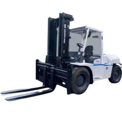 China 10 Ton TCM Diesel Forklift in Japan with 2 Stage Mast for sale