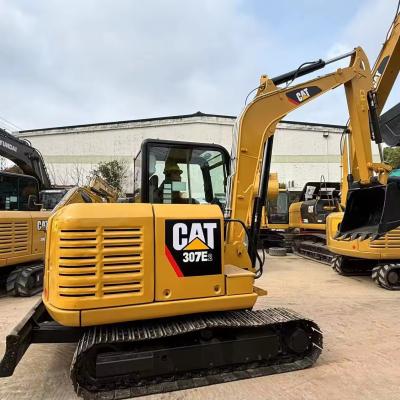 China 307E2 Caterpillar Japón EE.UU. Excavadora máxima de excavación Radio 2450mm 0,65m3 Capacidad del cubo en venta