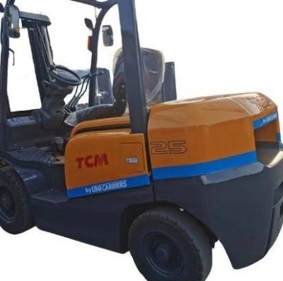 China 2.5 Ton TCM Forklift in Japan FD25 with 1755 x 800 x 2068 mm Dimensions Reasonable for sale