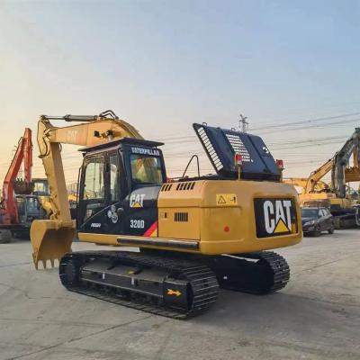 China Direct crawler graafmachine 20 ton in goede staat originele Caterpillar 320D graafmachine 360 Te koop