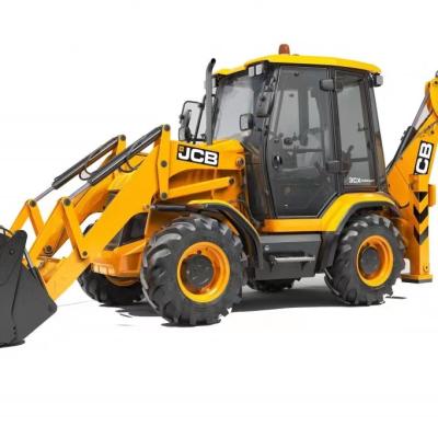 China YUNNEI Motor 4x4 JCB 3CX 4CX Schleppgräberlader für den Schwerbau zu verkaufen